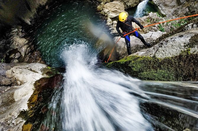 5Hrs Advanced Canyoning (50m) 12 Rappels (Pickup, Lunch & GoPro) - Entering the Canyoning System: Gear, Safety, and Adi + Komang