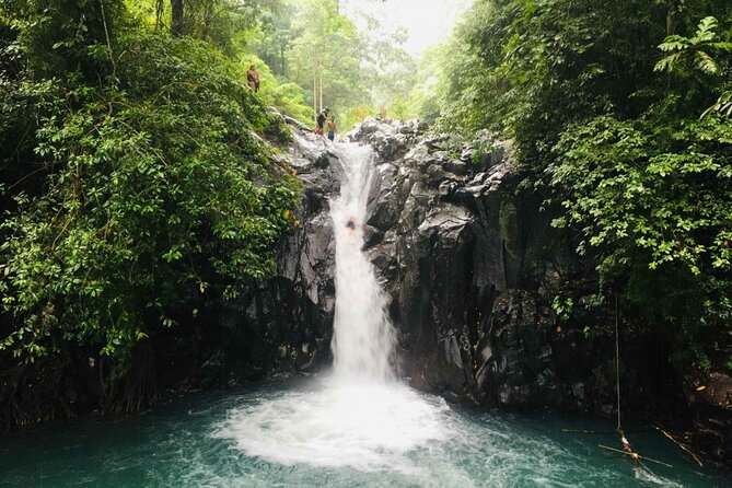 5Hrs Advanced Canyoning (50m) 12 Rappels (Pickup, Lunch & GoPro) - The Route’s “Big Numbers”: 50m Rappel, 12 Rappels, Slides, and Jumps
