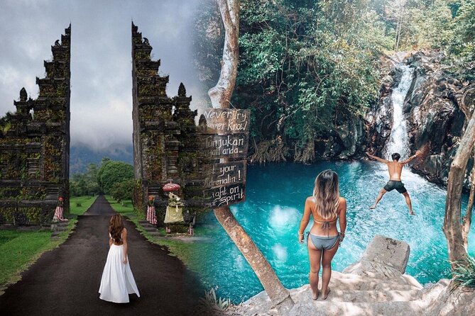 All Inclusive : Jumping Sliding at Aling- Aling Waterfall - Handara Gate - Lunch - What You’re Really Booking at Aling-Aling Waterfall