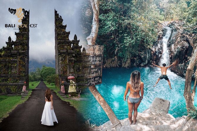 All Inclusive : Jumping Sliding at Aling- Aling Waterfall - Handara Gate - Lunch - Aling-Aling Jumping and Sliding: Gear, Safety Feel, and Guide Support