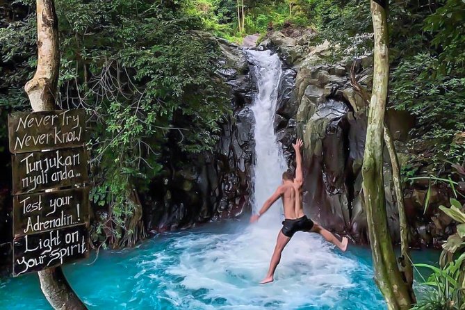 All Inclusive : Jumping Sliding at Aling- Aling Waterfall - Handara Gate - Lunch - Getting There: AC Private Transport and Pickup That Actually Saves Time