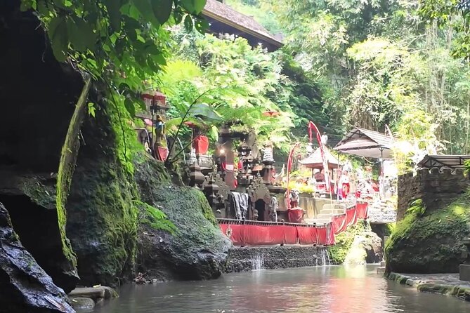 Atman Bali Journey water blessing - Starting Your Morning at Taman Pecampuhan Sala Temple