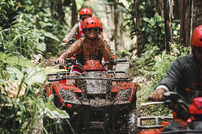 ATV Quad Bike Bali with Gorilla Cave & Lunch at Cretya Sunset - Getting Picked Up and Set Up at Alasan Adventure