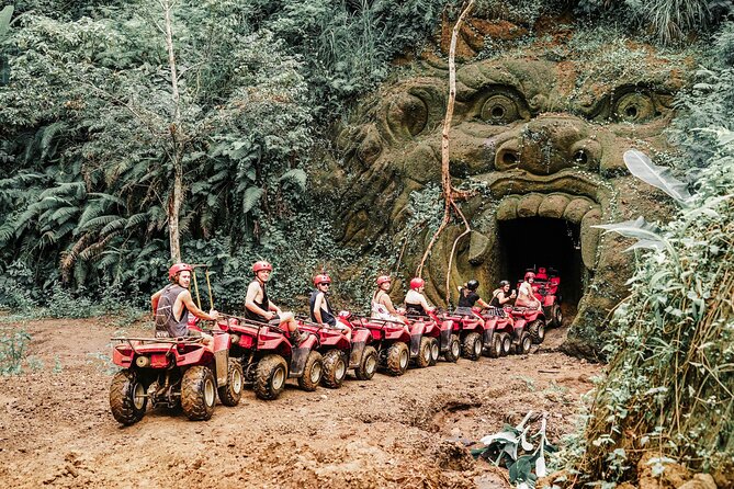 ATV Quad Bike Bali with Waterfall Gorilla Cave and Lunch - Quick hits