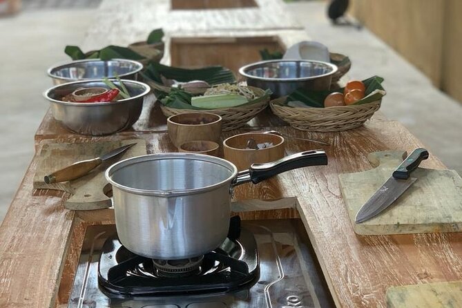 Authentic Balinese Cooking Class with Jewelry Making Class - What you get for $121.63: pricing that makes sense when you price the parts