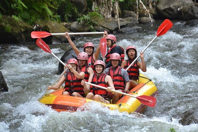 Ayung River Half-Day White Water Rafting Bali in Ubud - Red Paddle Bali Adventures base camp: gear, registration, and cleanup