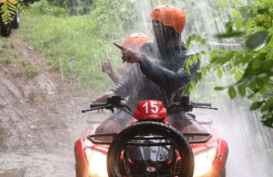 Bali Adventure Combo: Rafting & Tandem ATV Experience - White-Water Rafting: Rapids, Jungle Feel, and Waterfalls You Can Hear