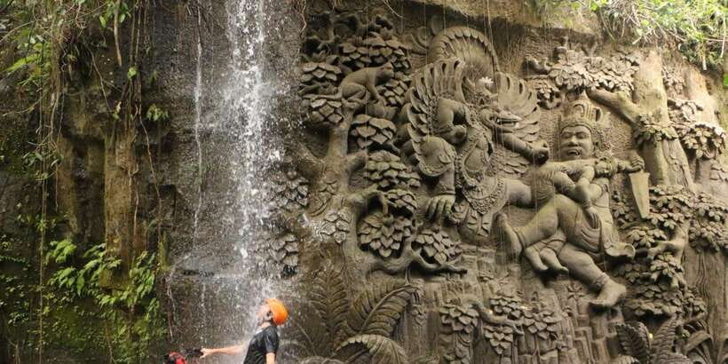 Bali: ATV Gorilla Cave, Ubud Monkey Forest, & Waterfall Tour - Tegenungan Waterfall: photo stop plus a real swim window