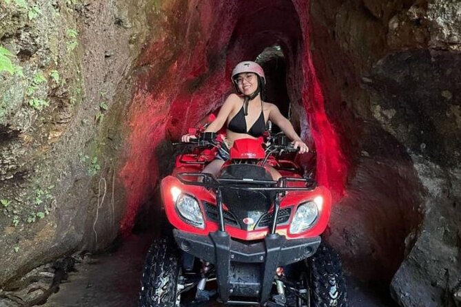 BALI ATV Kuber Through Historic Tunnel and Scenic Waterfalls - The ATV briefing: how you get comfortable before the mud