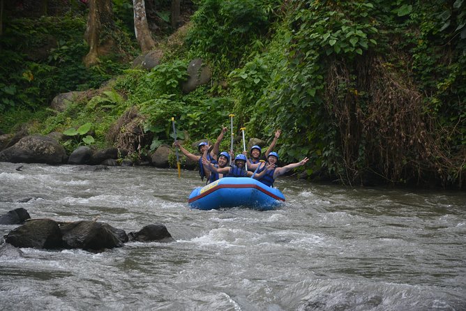 Bali ATV Quad Ride and White Water Rafting Adventure - Ayung River Rafting: About 10 km of Guided Rapids and Waterfall Moments