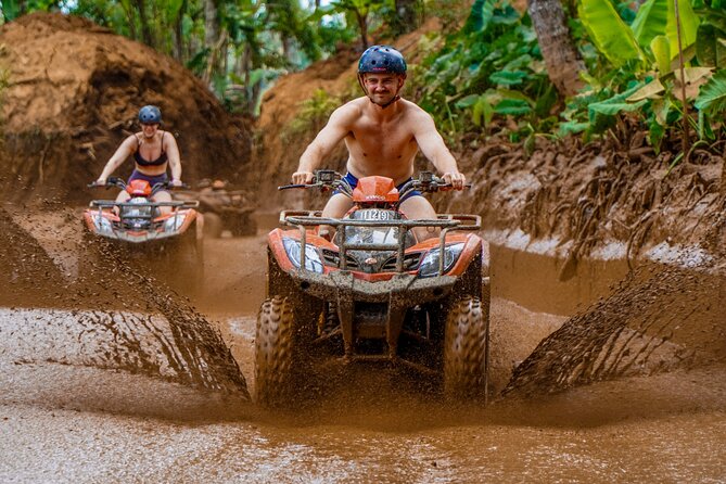 Bali ATV Quadbike Through Gorilla Face Cave - The Off-Road Route: Rice Fields, Jungle Paths, Rivers, and Climbs