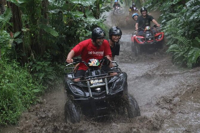 Bali ATV Quadbike Through Gorilla Face Cave - Lunch, Showers, and Leaving the Mud Behind