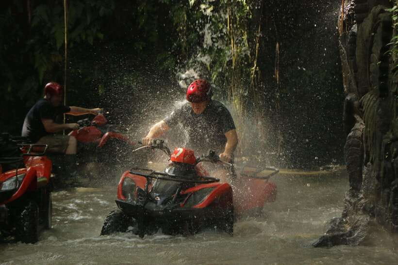 Bali ATV Ride in Ubud through Tunnel, Rice Fields, Puddles - Riding ATVs in Ubud’s Rice-Field Countryside