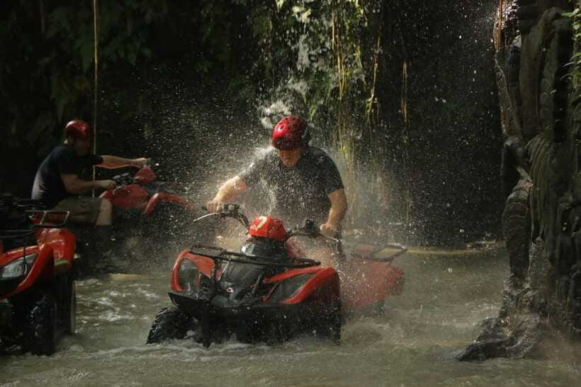 Bali ATV Ride in Ubud through Tunnel, Rice Fields, Puddles - Infinity Pool Time: A Nice Reward After the Mud