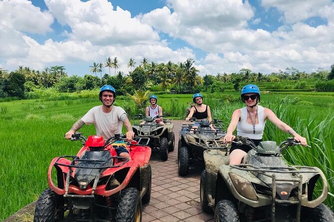 Bali ATV Ride waterfall jungle and rice fild track ubud - From Kuta and Ubud to Pertiwi Adventure base
