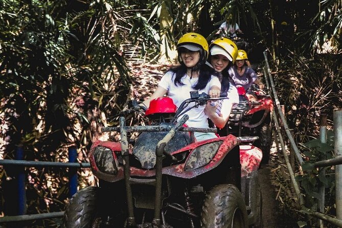 Bali ATV Ride waterfall jungle and rice fild track ubud - A guided private quad ride: what your guide does for you