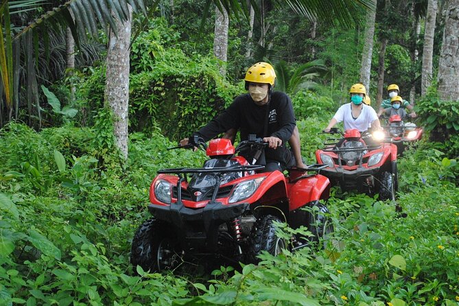 Bali ATV Ride waterfall jungle and rice fild track ubud - Lunch and coffee/tea: the break that keeps the ride fun