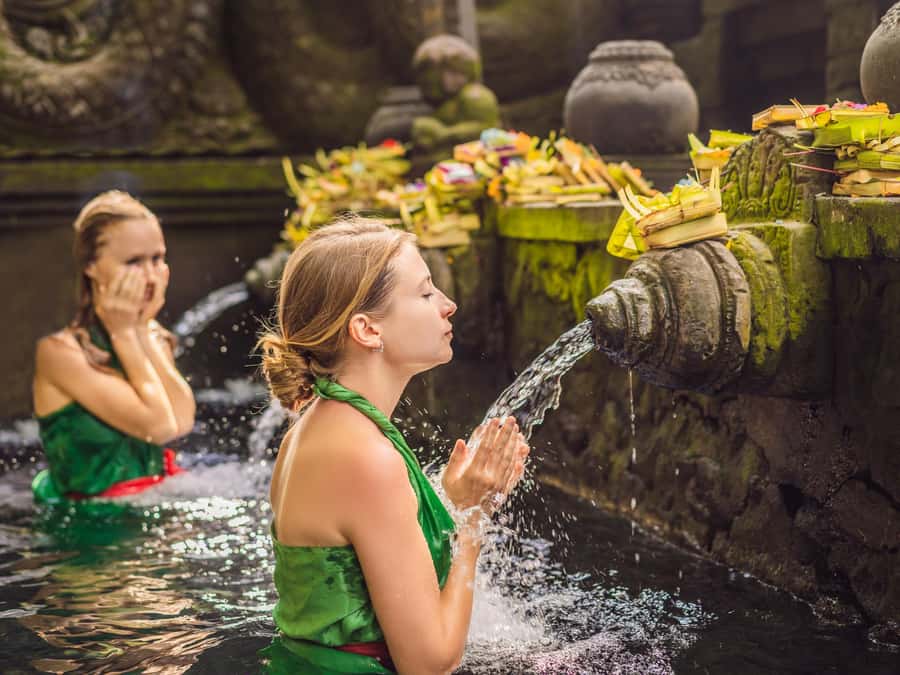 Bali: Balinese Spiritual Journey with purification ceremony. - Goa Gajah’s Stone World: Where the Day Starts Calm