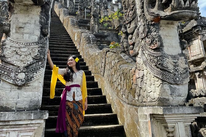 Bali best instagrammable sport tour - Tibumana Waterfall: tropical forest and rice-field energy