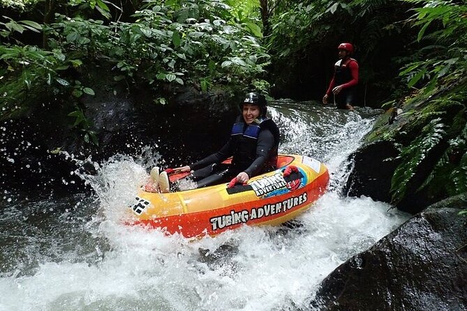Bali Canyon Tubing Adventure - Sliding Down the Siap River: Calm Water, Real Wet Fun