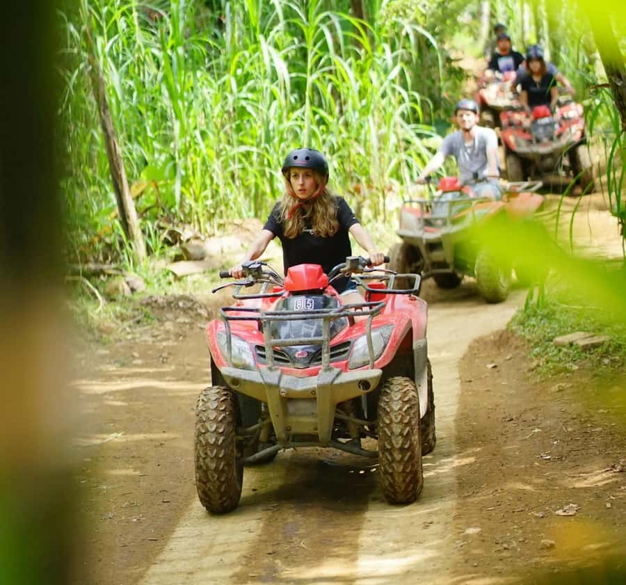 Bali: Gorilla Cave Quad Bike Tour & Cretya Infinity Pool - Rice Terraces, Jungle Views, and the Scenic “In-Between” Moments