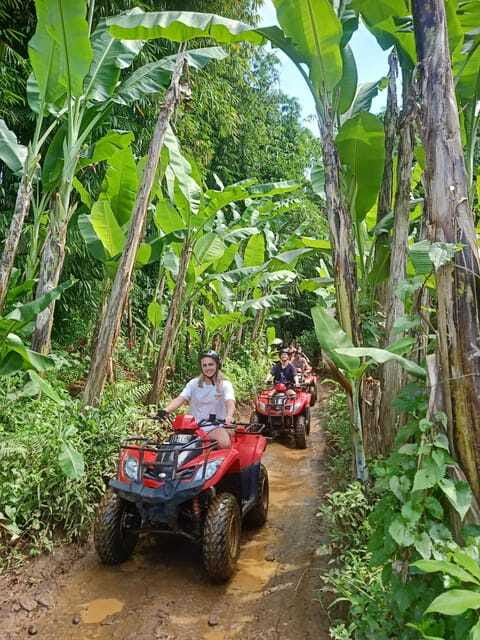 Bali: Gorilla Cave Quad Bike Tour & Cretya Infinity Pool - Cretya Sunset Infinity Pool: Lunch, Showers, and Time to Swim