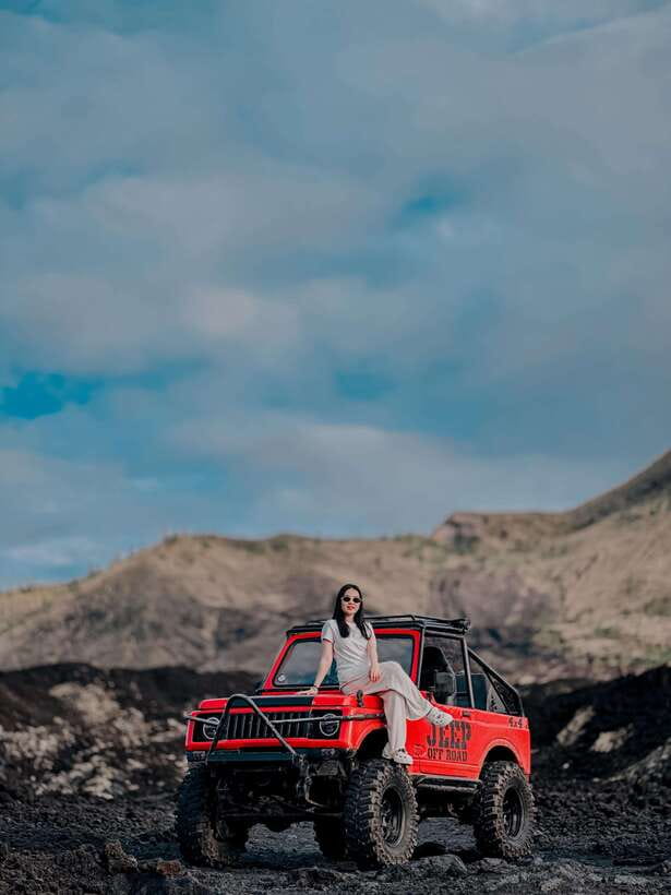 Bali: Hidden Waterfall & Mt. Batur Sunset Jeep Private Tour - A 4WD Jeep route built for Mount Batur, not just photos