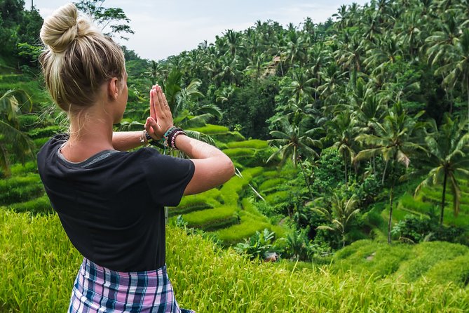 Bali Instagram: Gate of Heaven Temple Tour - Lunch at Mahagiri Panoramic Resort: an hour of rice field views and local buffet comfort