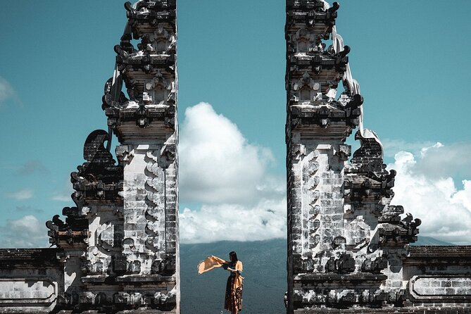 Bali Instagram Tour- Most Scenic Spots in Bali - Stop 1: Penataran Agung Lempuyang Temple and the Mt. Agung gate shot