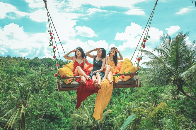 Bali Jungle Swing Experience Full Activity - The swing lineup: what you can try at Swing Heaven