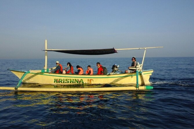 Bali Lovina Dolphin and North Bali Sightseeing - All Inclusive - Traditional boat dolphins on calm Lovina waters
