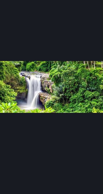 Bali: monkey forest, rice terrace, water temple, waterfall - Tegenungan Waterfall near 40 meters: photos, possible swim time, and safety