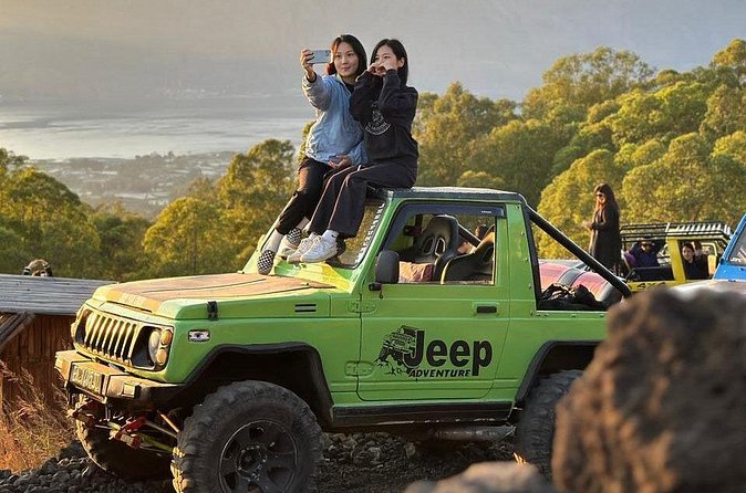 Bali Mount Batur Jeep Sunrise and Black Lava Jeep Tour - Optional Ubud add-ons: choosing rice, temples, coffee, or waterfalls