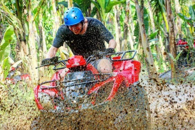 Bali Quad bike ATV passing through Waterfall, Cave & Rice fields - Why This ATV Route Works in Real Life