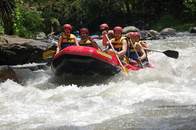 Bali Rafting + Rice Terrace + 1,5Hrs Balinese Massage + Lunch - Coffee plantation and spice garden: learn, taste, then move on