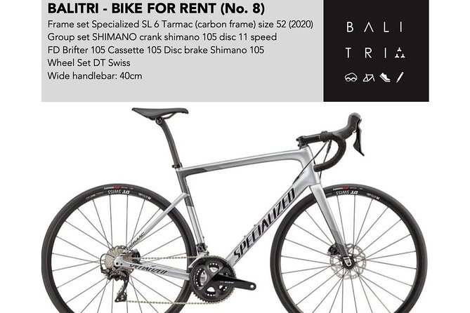 Bali road bike hire / rent - Key things worth knowing before you book
