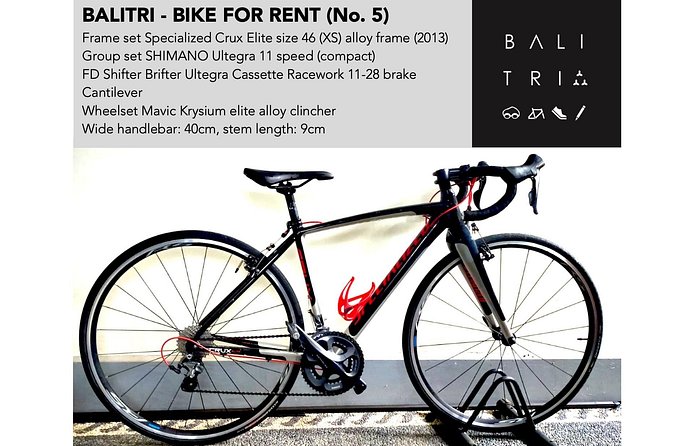 Bali road bike hire / rent - Value check: $55 per group up to 2, and what you should compare it to