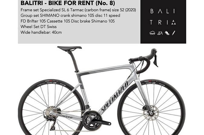 Bali road bike hire / rent - Who this is for, and who might feel mismatched