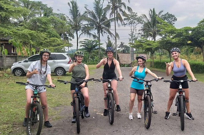 Bali Rural Village Bike - Hidden waterfall time: swim potential and how to handle the wet stuff