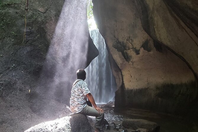 Bali Sightseeing Tour - Traditional village - Waterfall - Goa Raja / Tukad Cepung Cave Waterfall: The Walk and the Swim Plan
