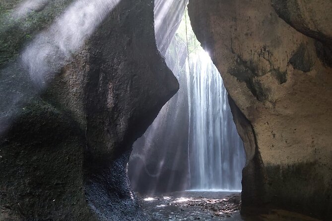 Bali Sightseeing Tour - Traditional village - Waterfall - Goa Raja / Tukad Cepung Cave Waterfall: The Walk and the Swim Plan