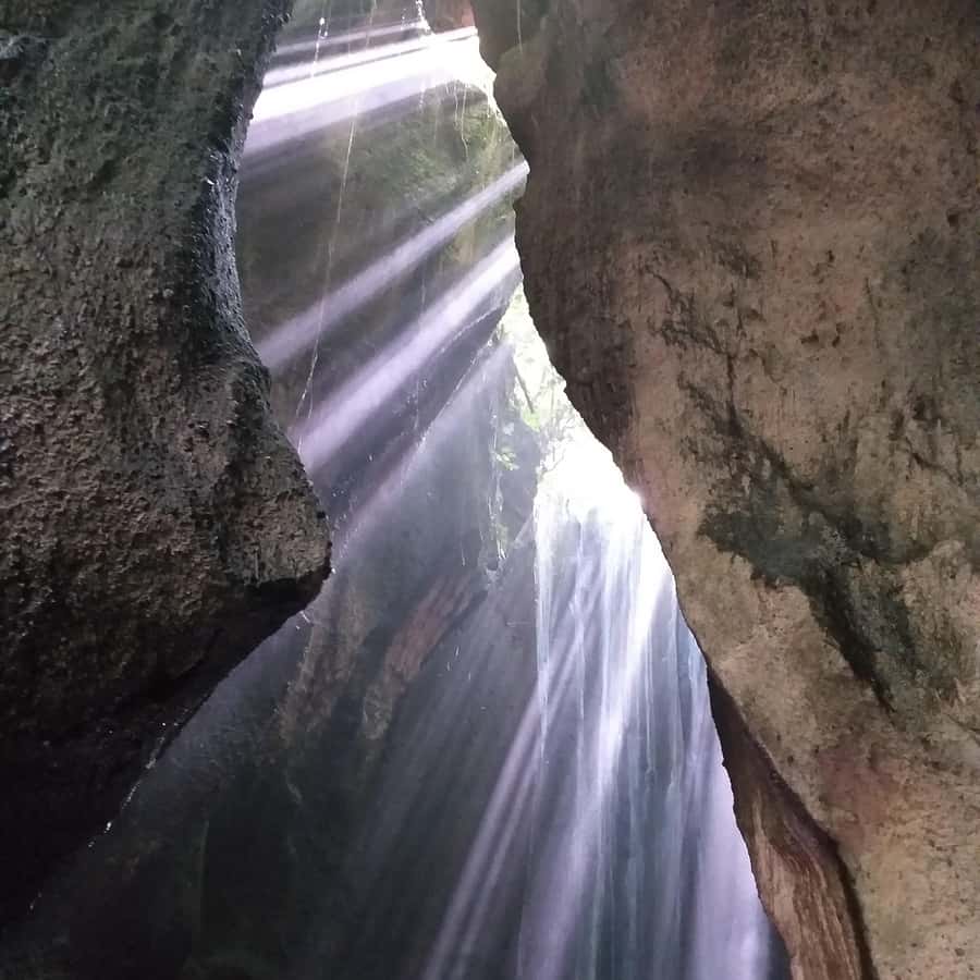 Bali: Tibumana, Tukad Cepung, Kanto Lampo, & Tegenungan Tour - Kanto Lampo: Terraced Rock Drops and Photos That Actually Look Like the Real Thing