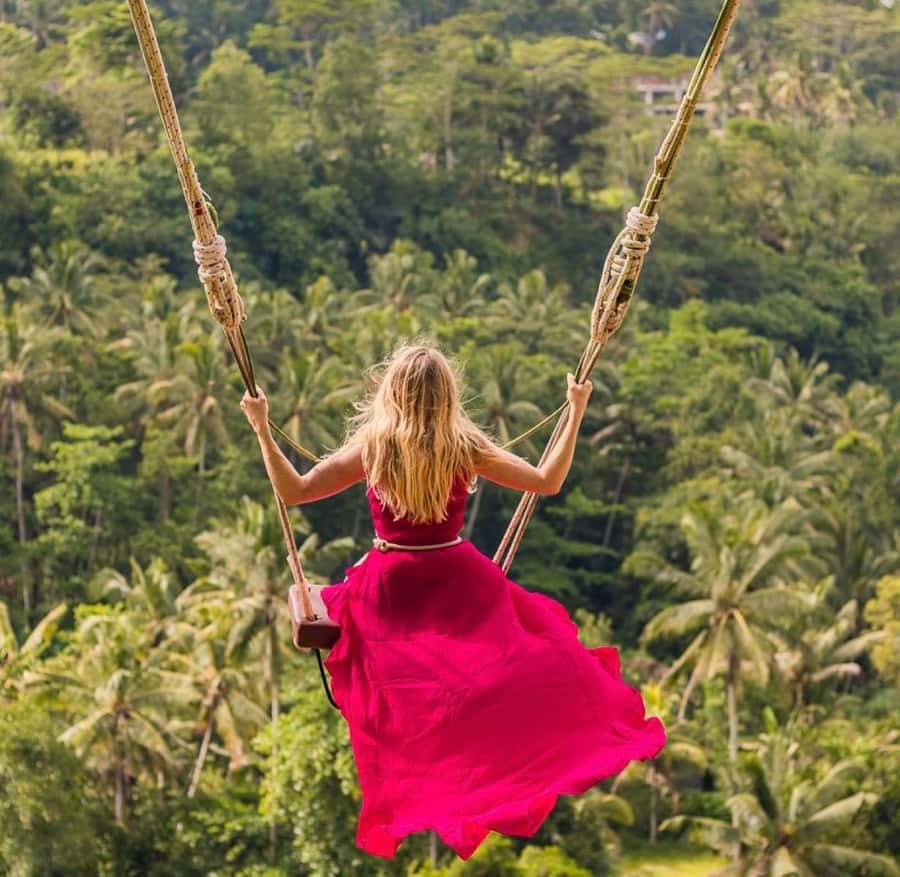 Bali: Tirta empul Temple, Rice terrace and Waterfall - Tibumana Waterfall: A quieter break in the greenery