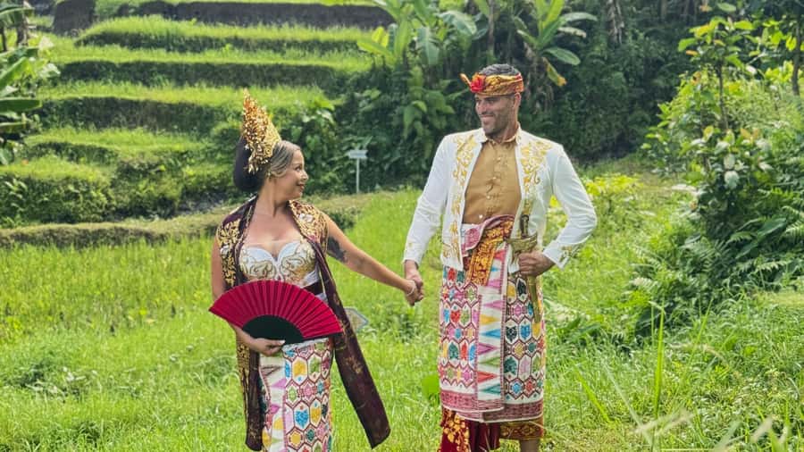 Bali:Traditional Wedding Photoshoot with the Rice Field View - Timing and flow: how the 2 hours to 210 minutes plays out