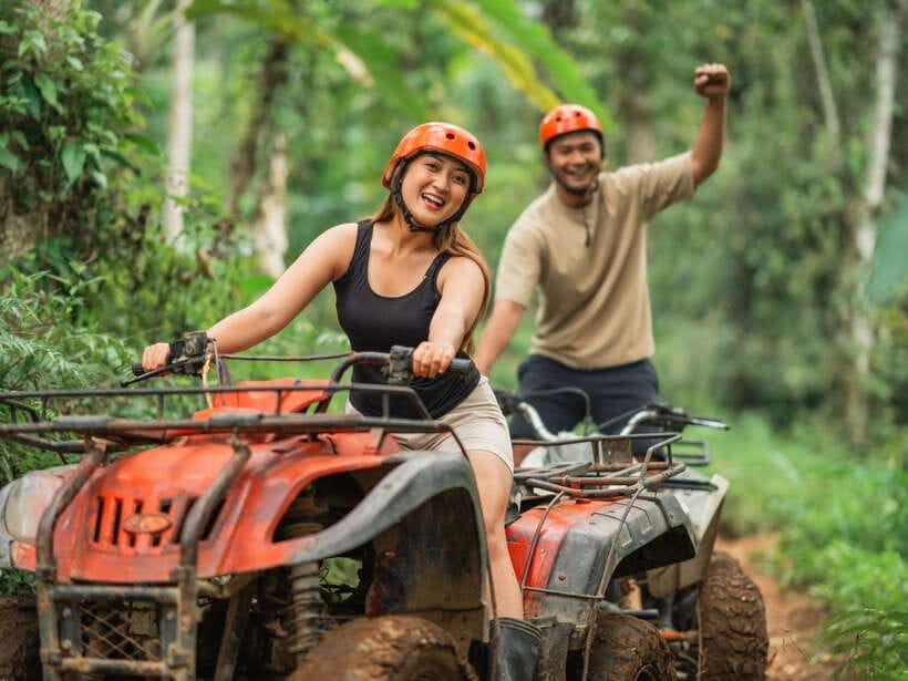 Bali: Ubud Adventure, Swing, Monkey Forest & Waterfall Tour. - ATV Adventure Through Ubud’s Green Trails: Thrills Plus Safety From the Driver