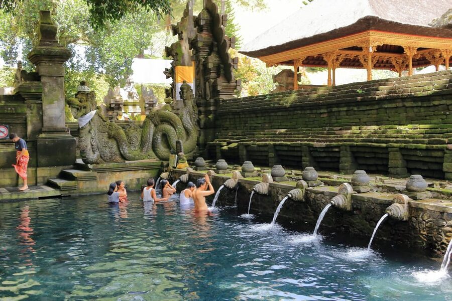 Bali: Ubud and Kintamani Viewpoint Opt. Swing & Buffet Lunch - Tegenungan Waterfall: Lush Green Forest, Up Close Nature