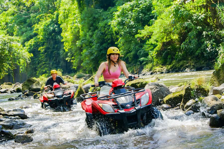 Bali-Ubud fun ATV Quad Bike Adventure & River Rafting - How the ATV-and-Raft Combo Works in Ubud