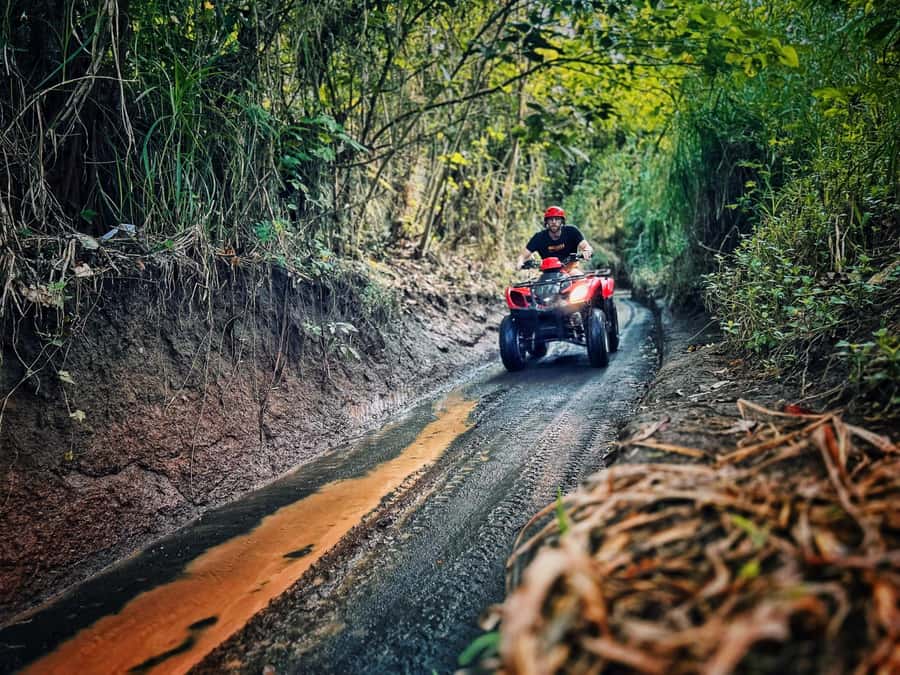 Bali: Ubud Gorilla Cave Track ATV & Waterfall Tour with Meal - The shower-and-lunch reset: why this tour includes the comfort part