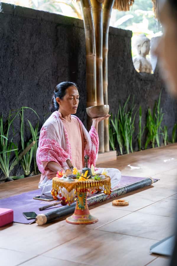 Bali: Ubud Sound Yoga & Energy Healing Experience - Energy cleansing: the emotional release part (and how it’s handled)
