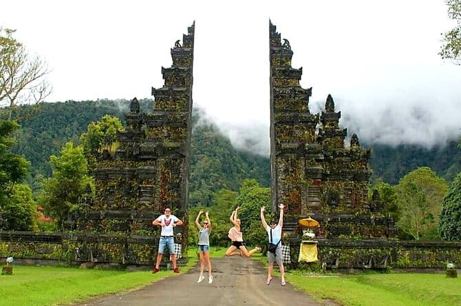 Bali Ubud Tour Monkey Forest, Waterfall, Temple & Rice Terrace - Kanto Lampo Waterfall: a jungle stop built for photos
